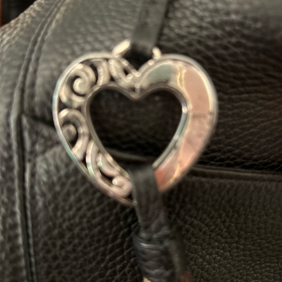 Brighton black pebbled leather shoulder bag - Picture 6 of 6